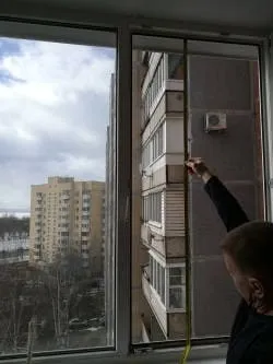 как измерить ширину москитной сетки